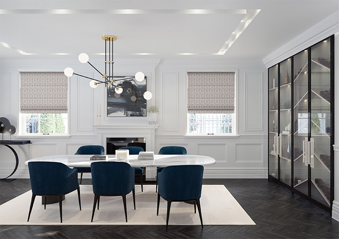 Anodise, Antique Iron - Roman Blind - Image 8